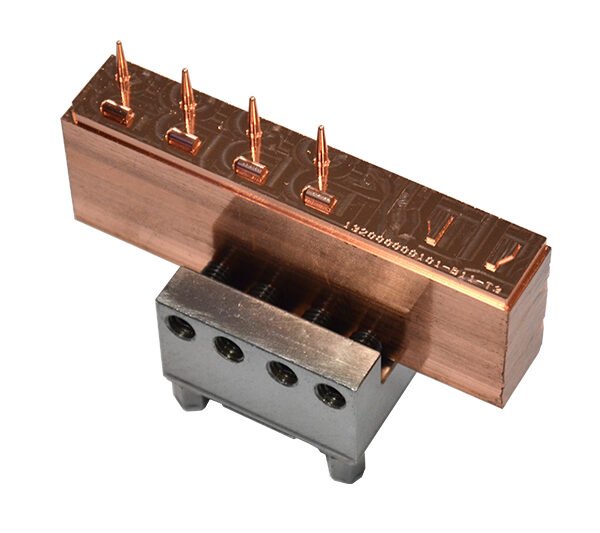 Discharge machining electrode