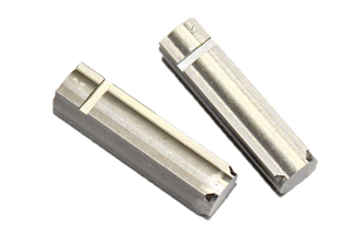 Precision-ground metal component from CNC machining