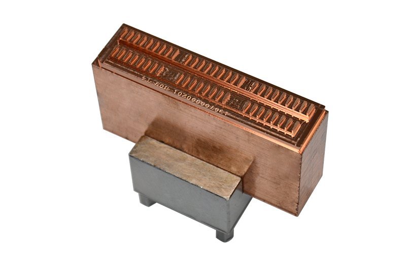 High-precision mold component for connector tooling applications