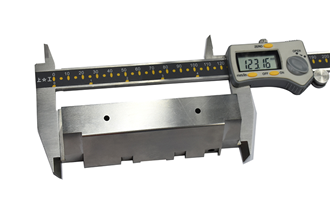 Wire EDM precision-machined metal part