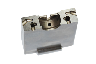 Precision slider and lifter mold component