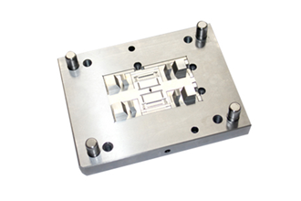 CNC-machined precision mold cores and inserts