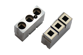 CNC-machined precision mold cores and tooling parts