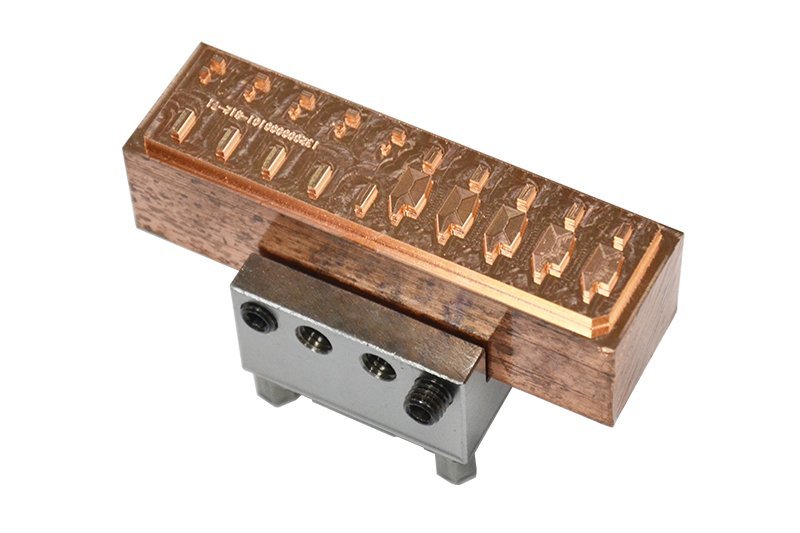 EDM precision mold component with mirror finish