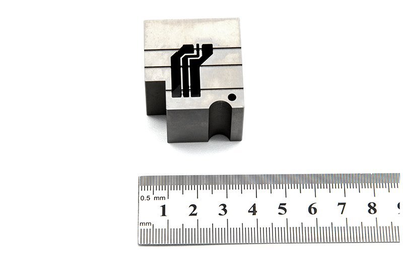 Precision mold core component for automotive tooling