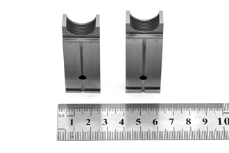 Precision mold inserts with EDM and CNC machining