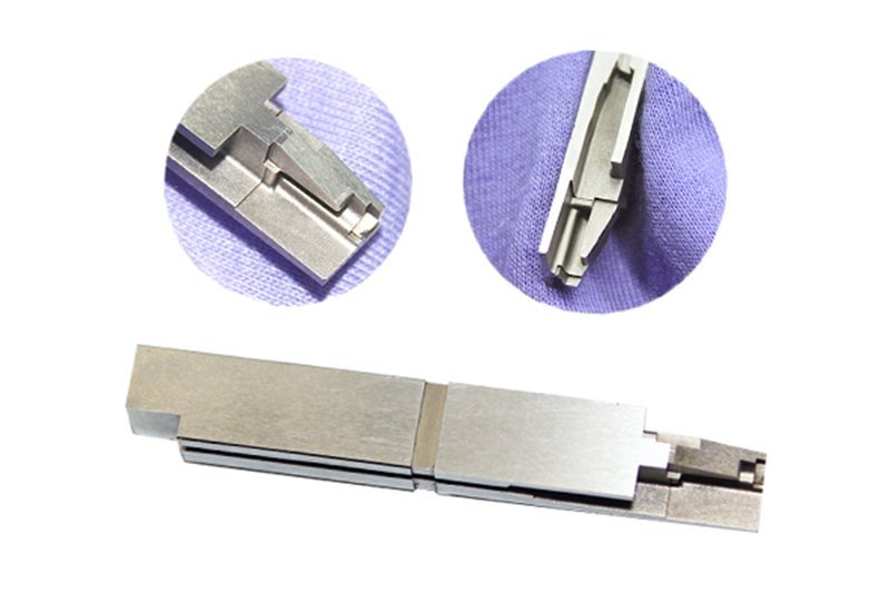 EDM precision mold component for micro-pin connector tooling