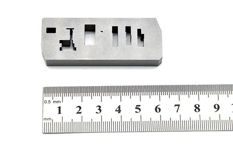 EDM precision mold component for micro-connector tooling
