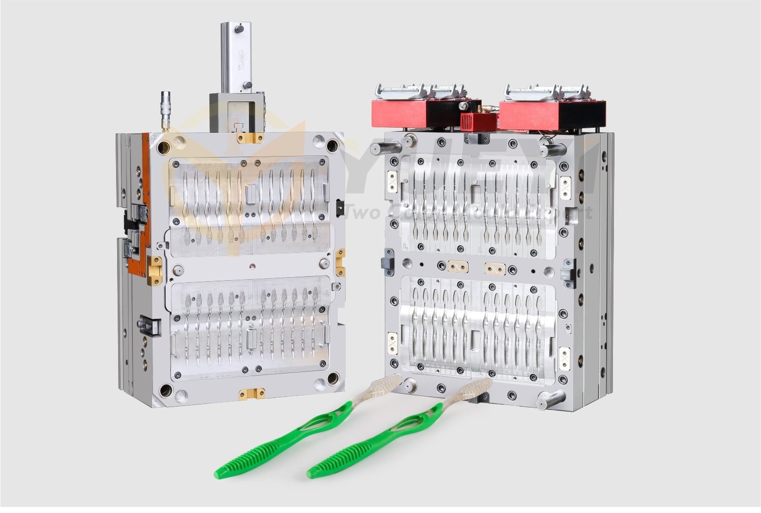 Bi-Material Connector Molds