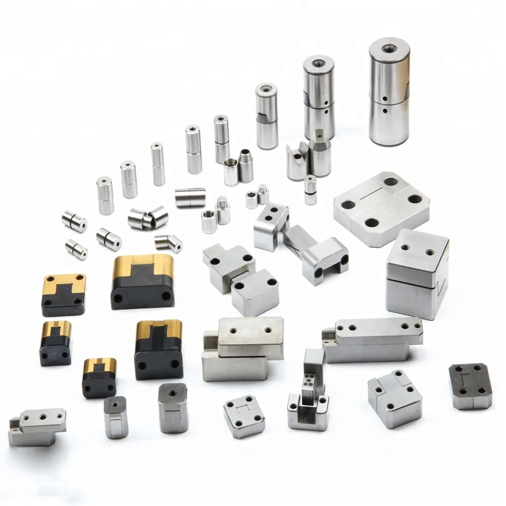 Machined precision round part for injection mold