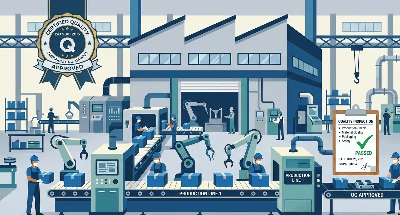 ISO 9001:2015 & Dual-Factory Scale