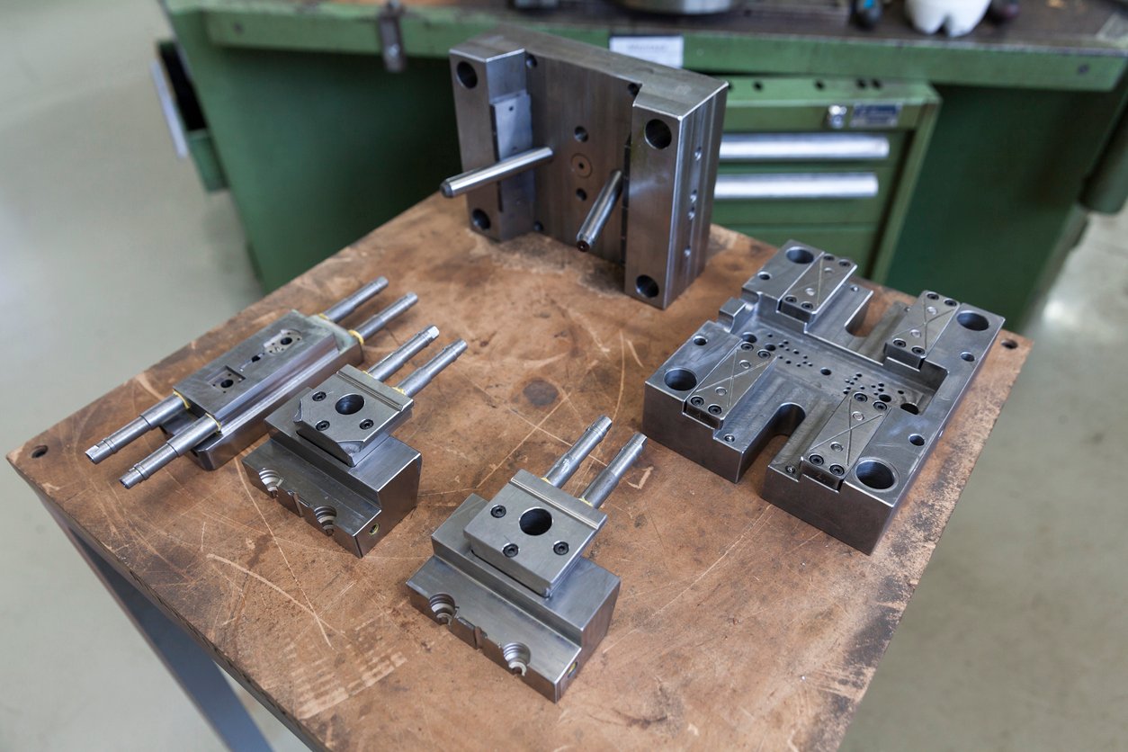 Precision mold tooling component metal part