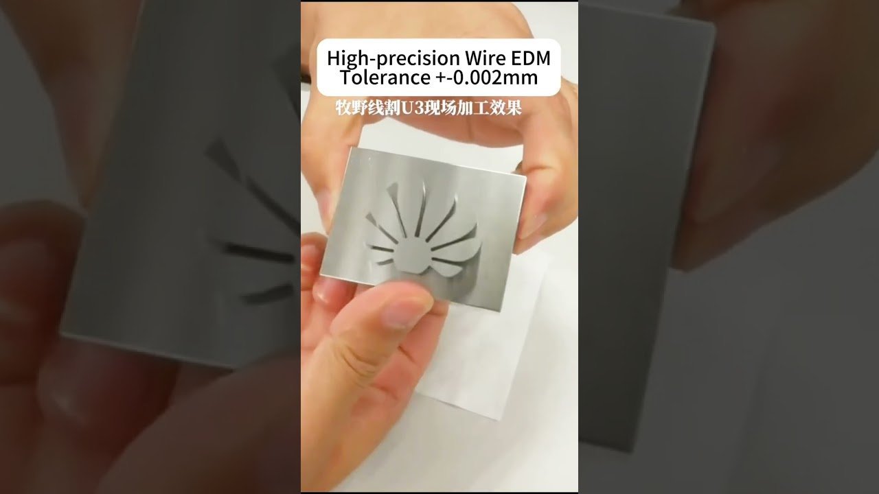 Slow-Wire EDM to +/-0.002 mm