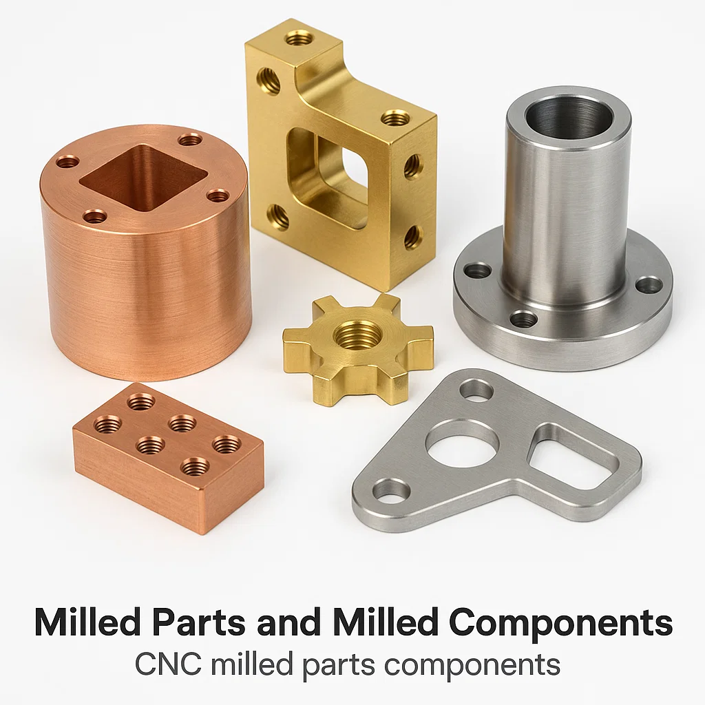 Precision round CNC metal component for tooling