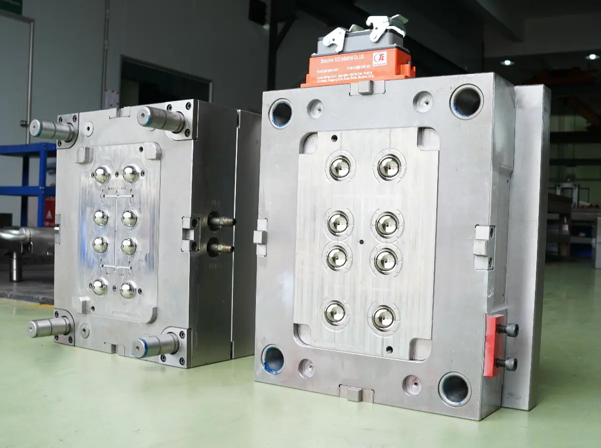 Precision mold component with mirror-grade EDM finish