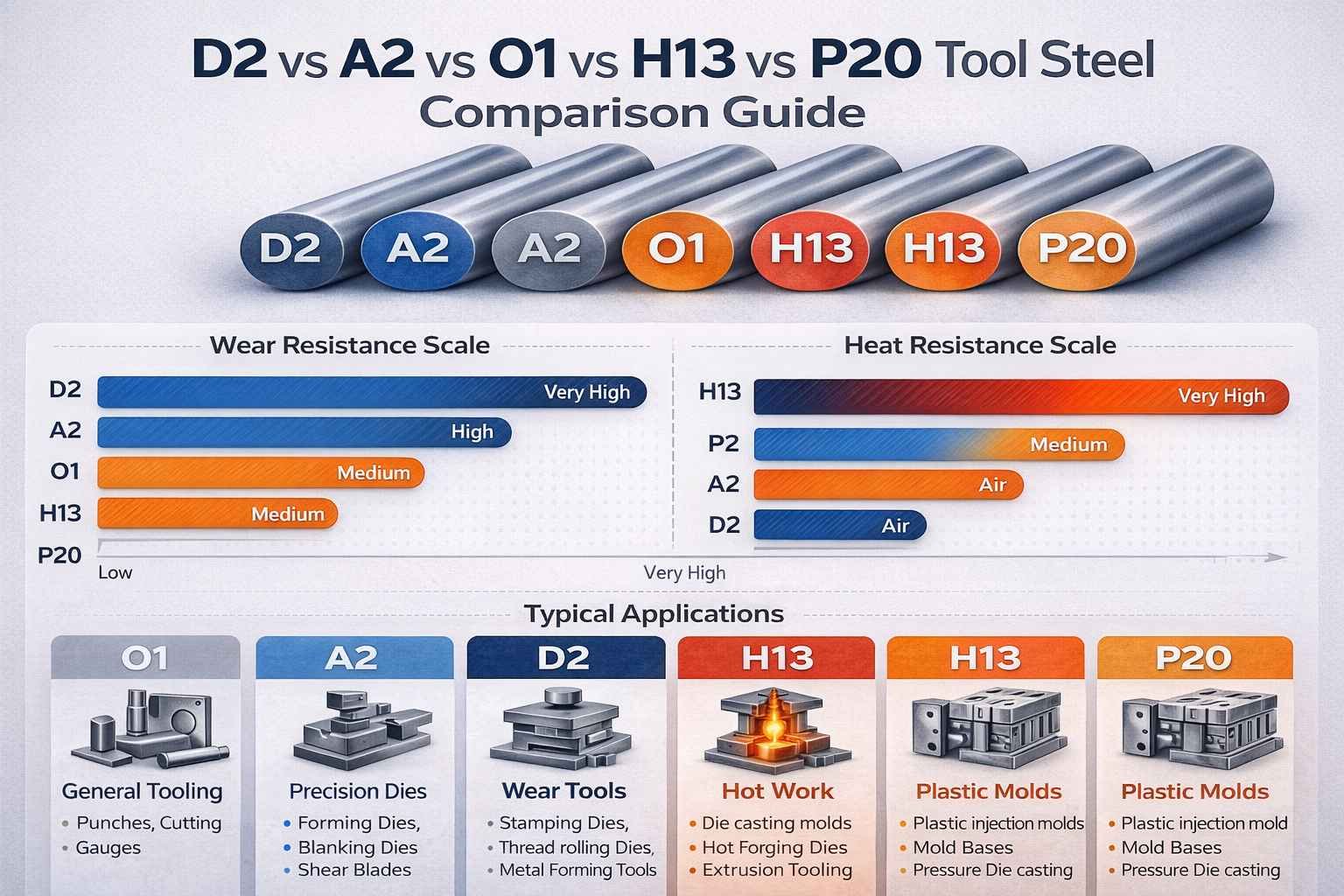 Tool Steel (H13, P20)