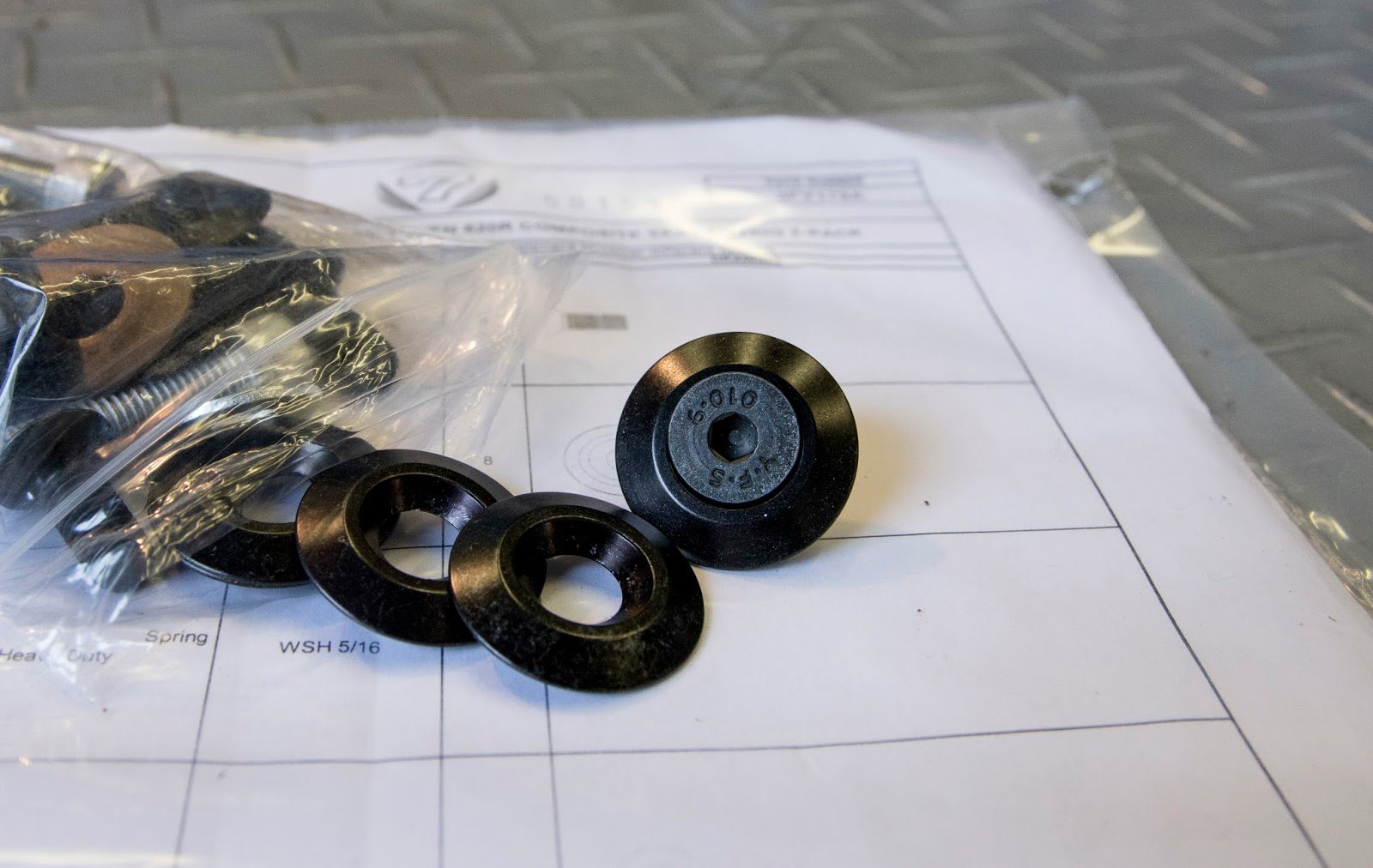 Countersunk Fastener Seats