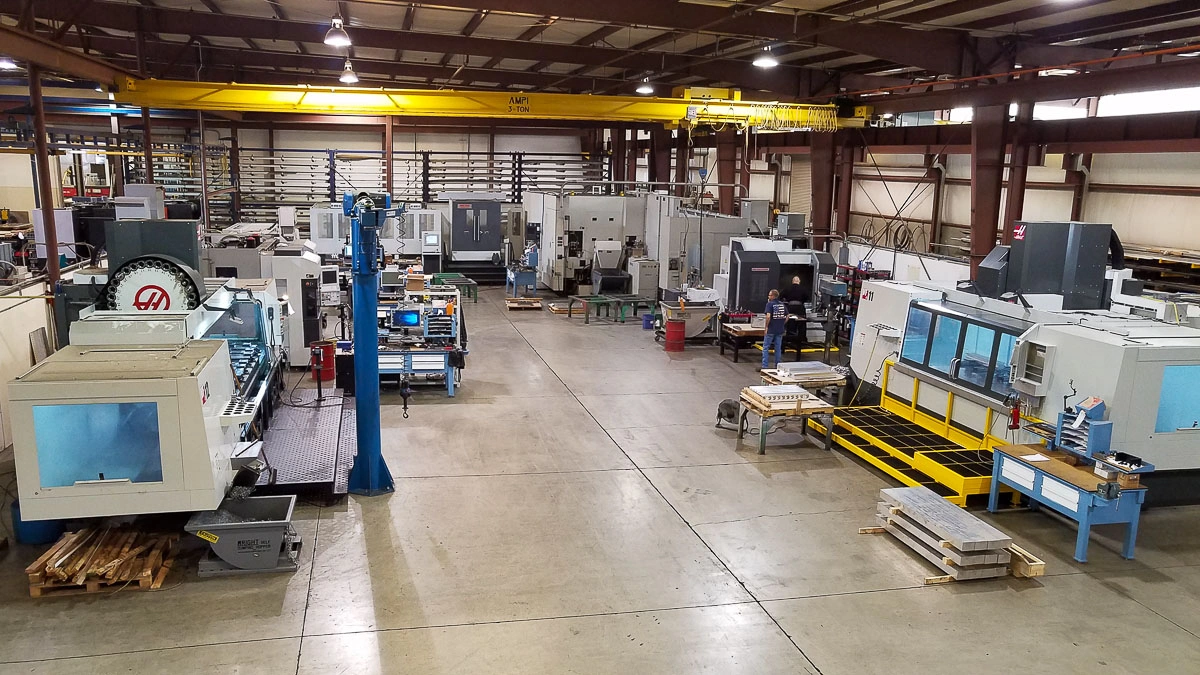 High quality precision CNC machining services workshop