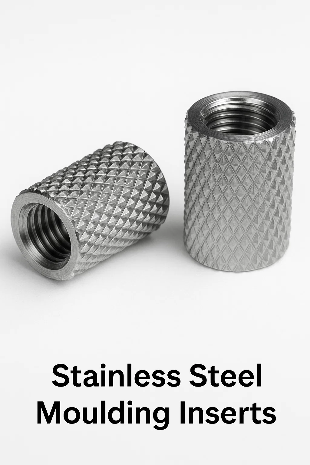 Precision metal mold components and CNC-machined inserts
