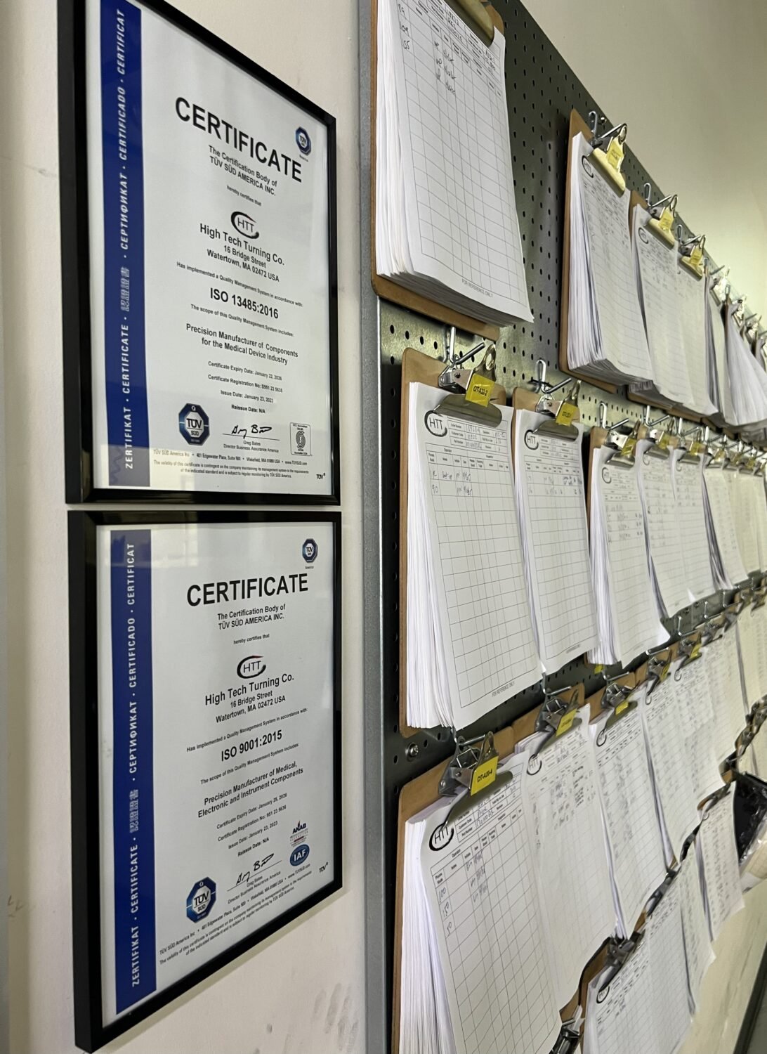 Material Certification & Traceability
