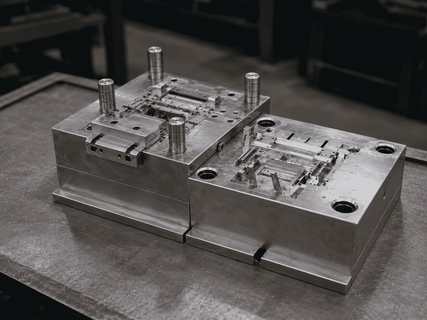EDM precision mold component for micro-pin connector tooling