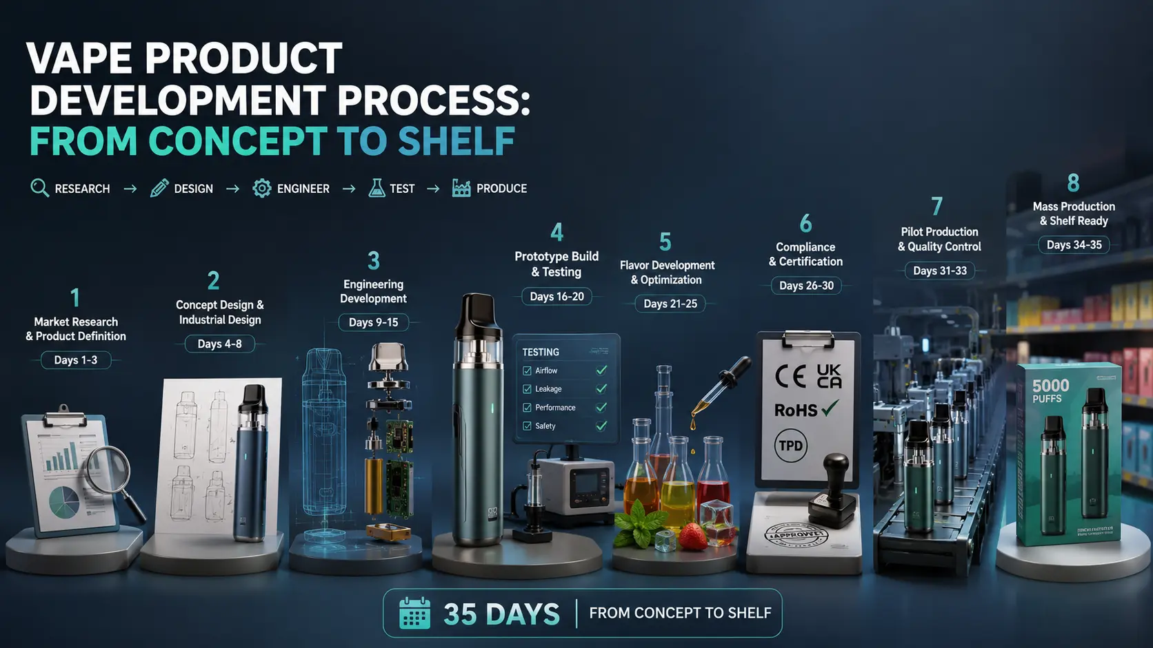 E Cigarette Precision Mold Components (1)